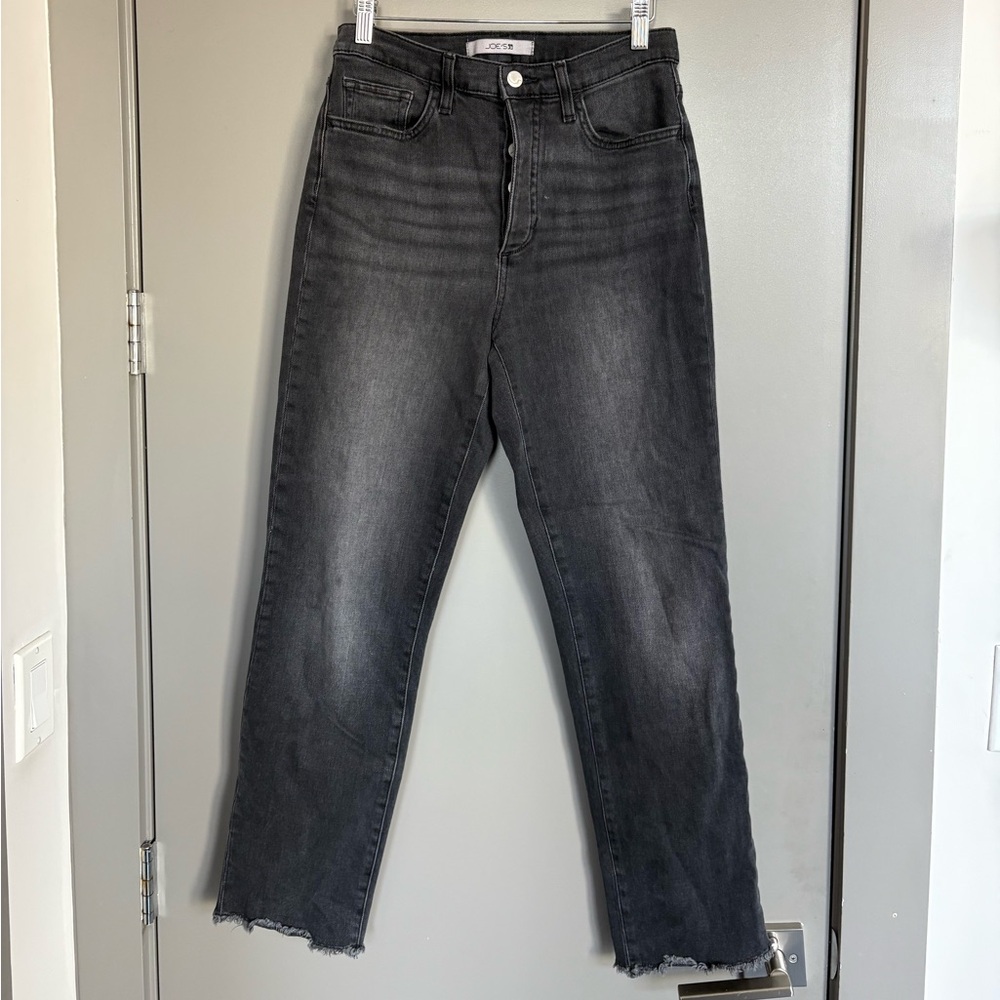 Joe’s jeans the OG straight ankle Black high-waisted denim jeans 27